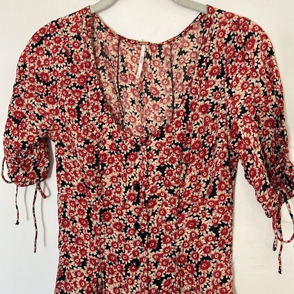 NWT Free People Laced Up Mini Dress - Picture 5 of 10